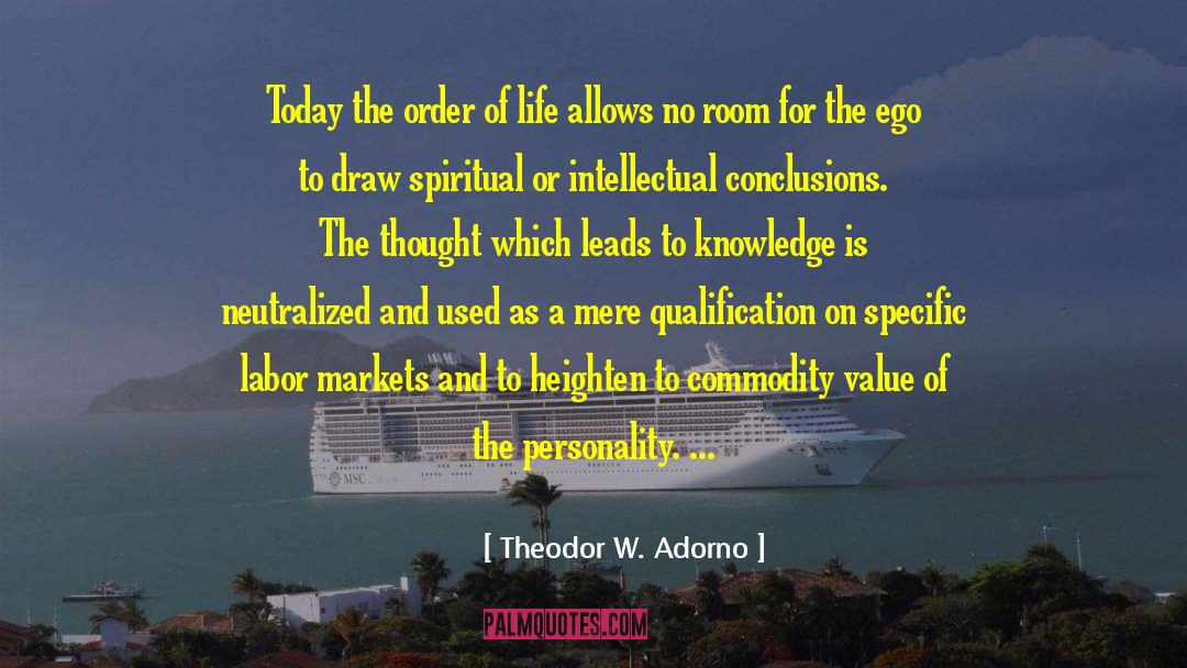 Marxism Leninism quotes by Theodor W. Adorno