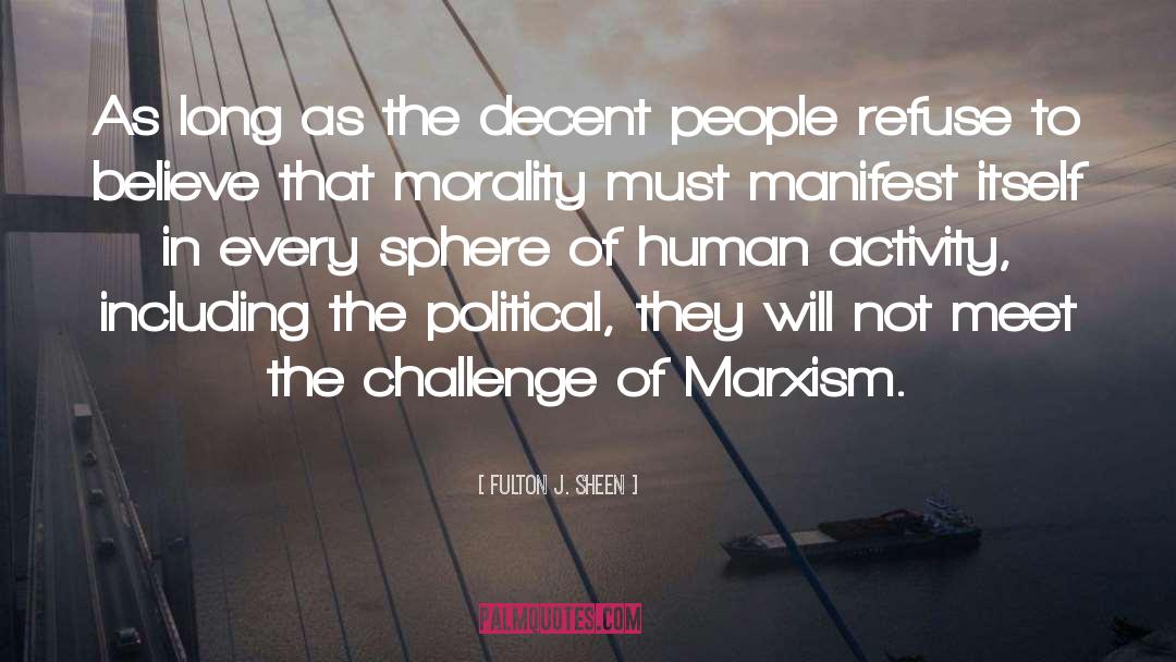 Marxism quotes by Fulton J. Sheen