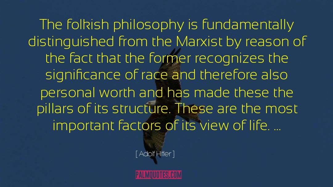 Marxist Leninism quotes by Adolf Hitler