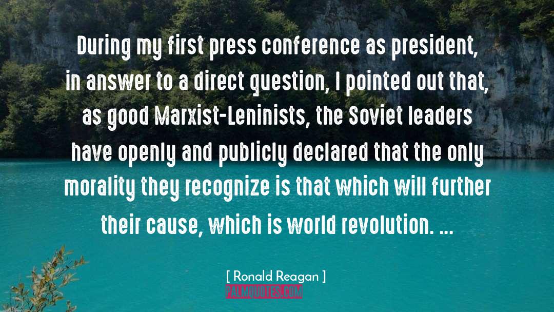 Marxist Leninism quotes by Ronald Reagan