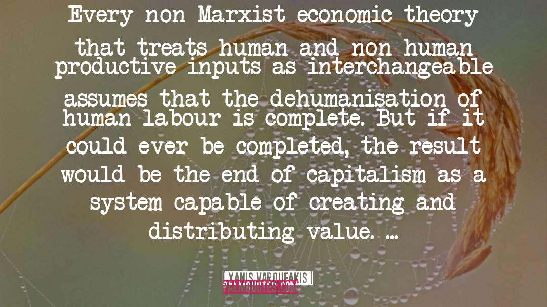 Marxist quotes by Yanis Varoufakis