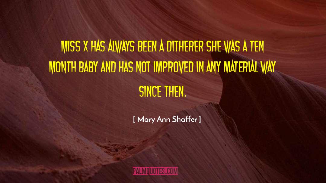 Mary Ann Shaffer quotes by Mary Ann Shaffer