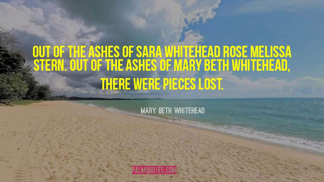 Mary Hoffman quotes by Mary Beth Whitehead