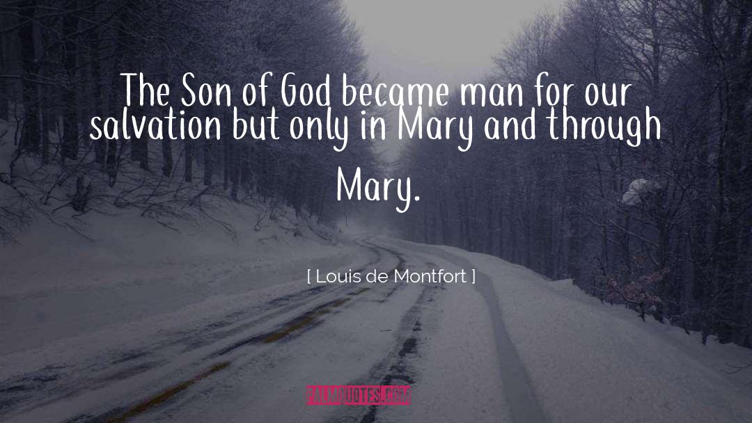 Mary Martha quotes by Louis De Montfort