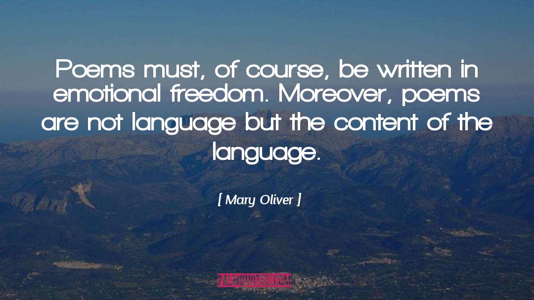 Mary Oliver quotes by Mary Oliver