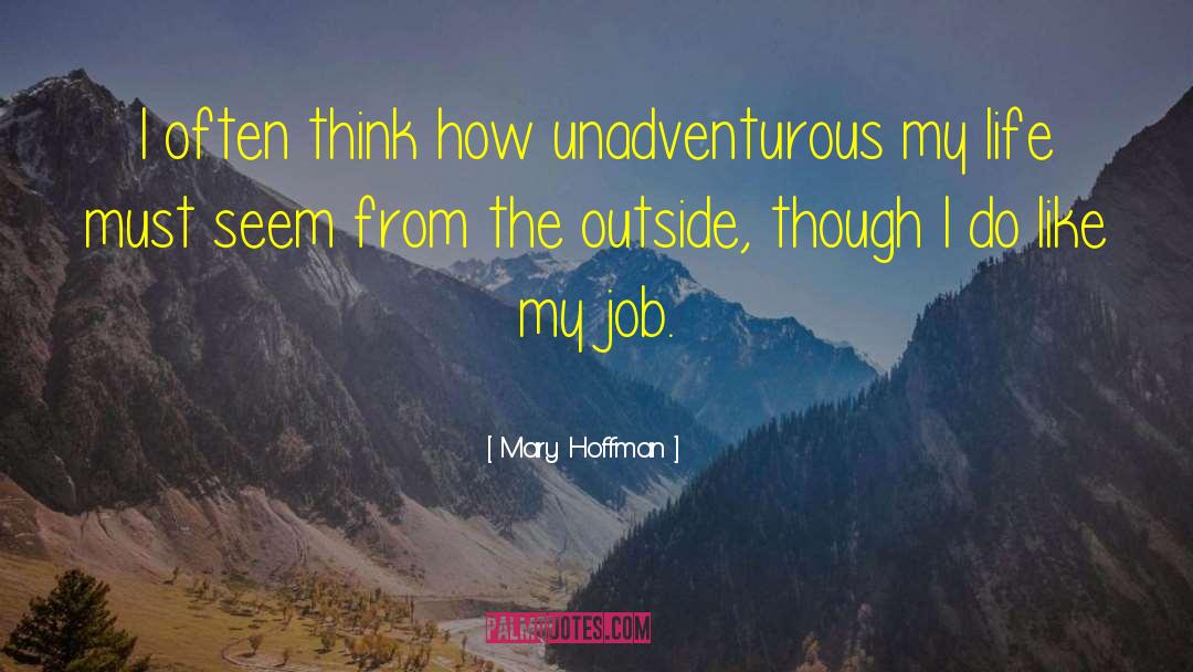 Mary Plain quotes by Mary Hoffman