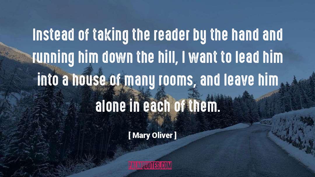 Mary Stauffer quotes by Mary Oliver