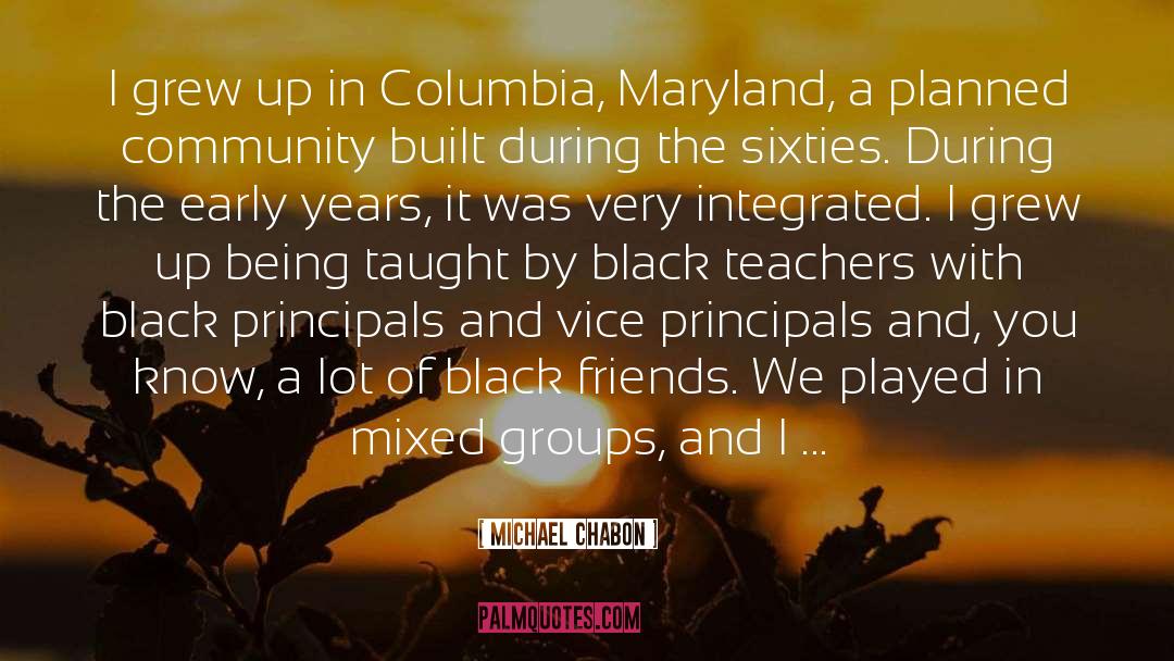 Maryland quotes by Michael Chabon