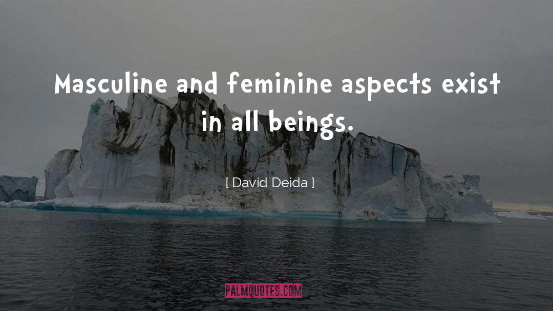 Masculine And Feminine quotes by David Deida