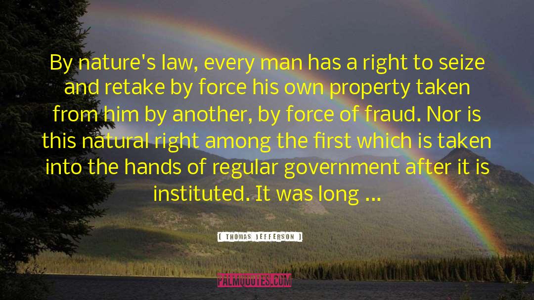 Masculine Authority quotes by Thomas Jefferson