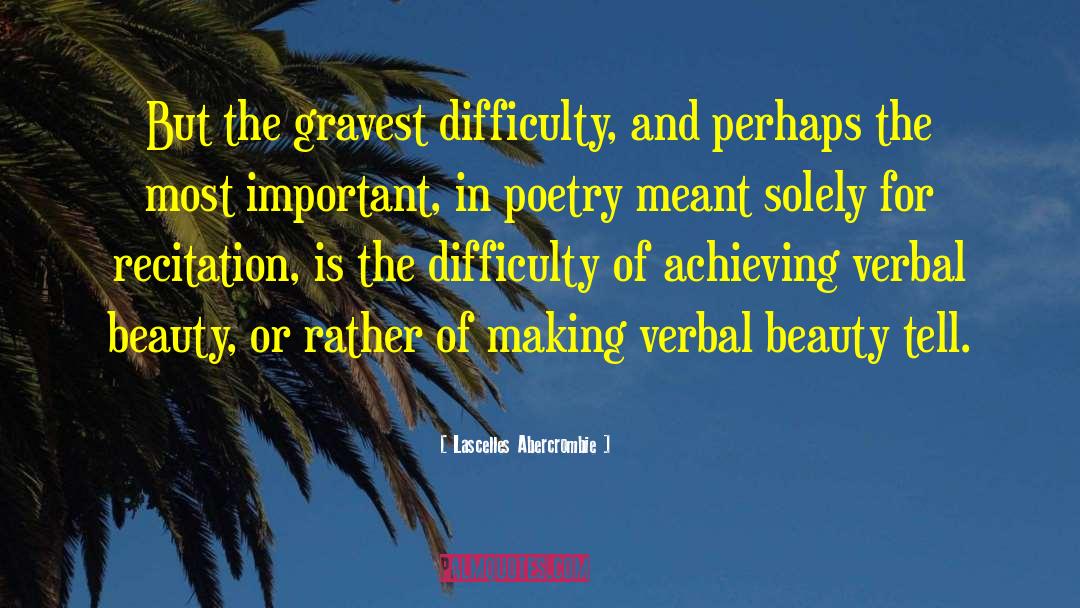 Masculine Beauty quotes by Lascelles Abercrombie