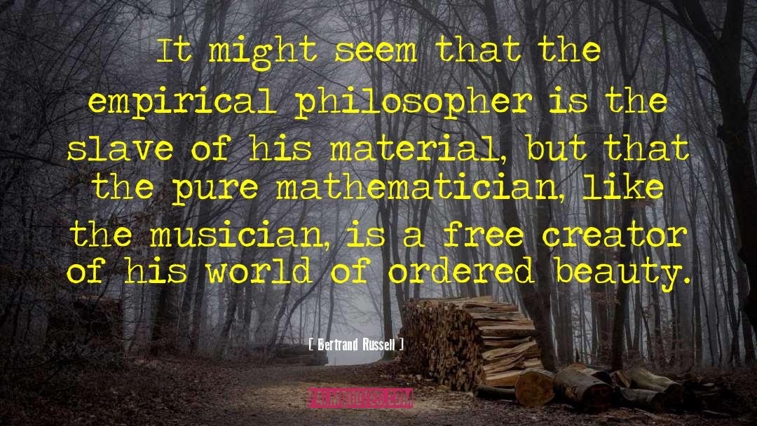 Masculine Beauty quotes by Bertrand Russell