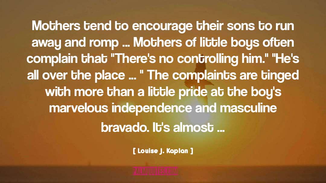 Masculine Bravado quotes by Louise J. Kaplan