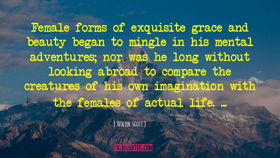 Masculine Feminine quotes by Walter Scott