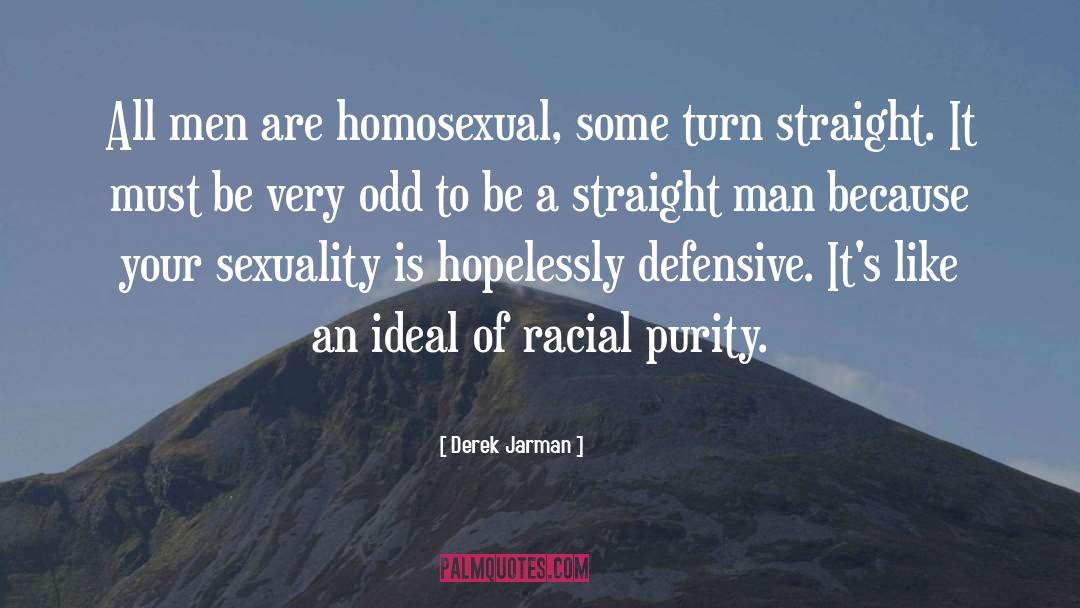 Masculine Ideal quotes by Derek Jarman