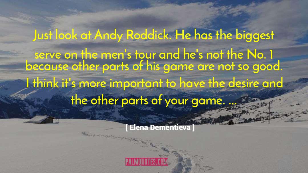 Masculinist Mens Groups quotes by Elena Dementieva