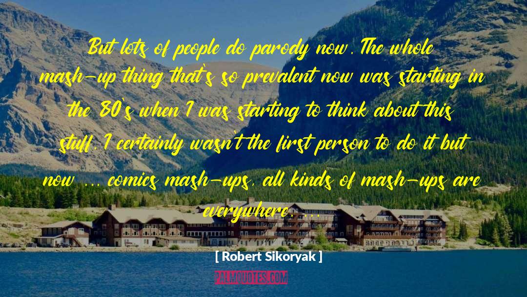 Mash Up quotes by Robert Sikoryak