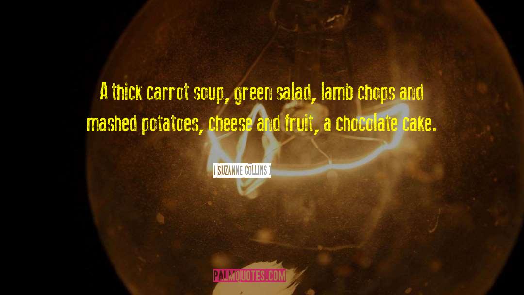 Mashed Potatoes quotes by Suzanne Collins