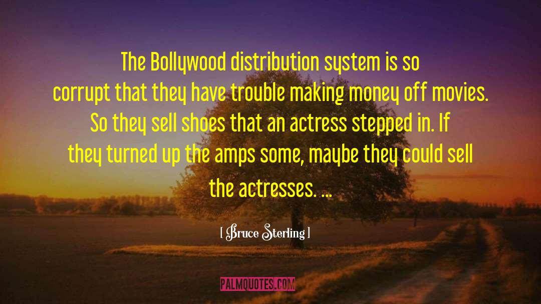 Mashups Bollywood quotes by Bruce Sterling