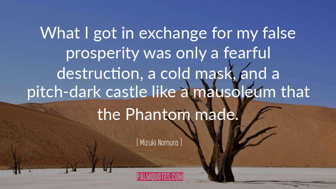 Mask quotes by Mizuki Nomura