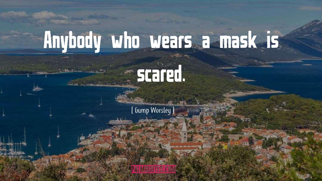 Mask quotes by Gump Worsley