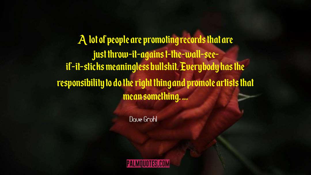 Masked Artist quotes by Dave Grohl