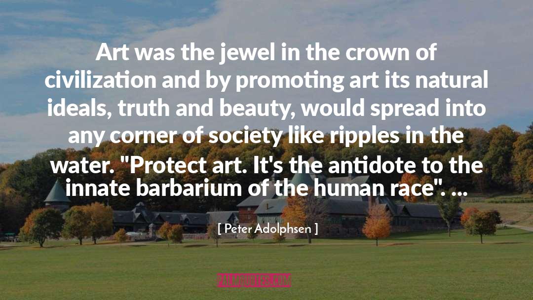 Masking Beauty quotes by Peter Adolphsen