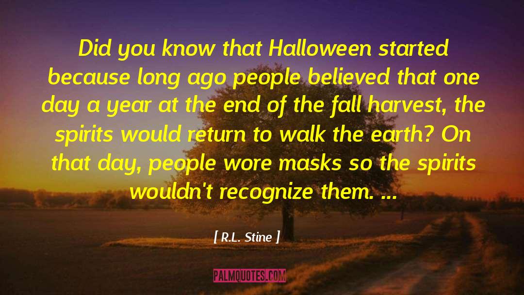 Masks quotes by R.L. Stine