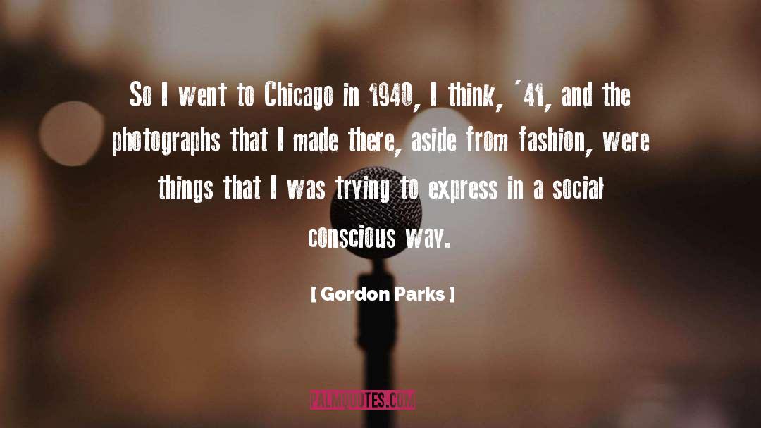 Masnada Fashion quotes by Gordon Parks