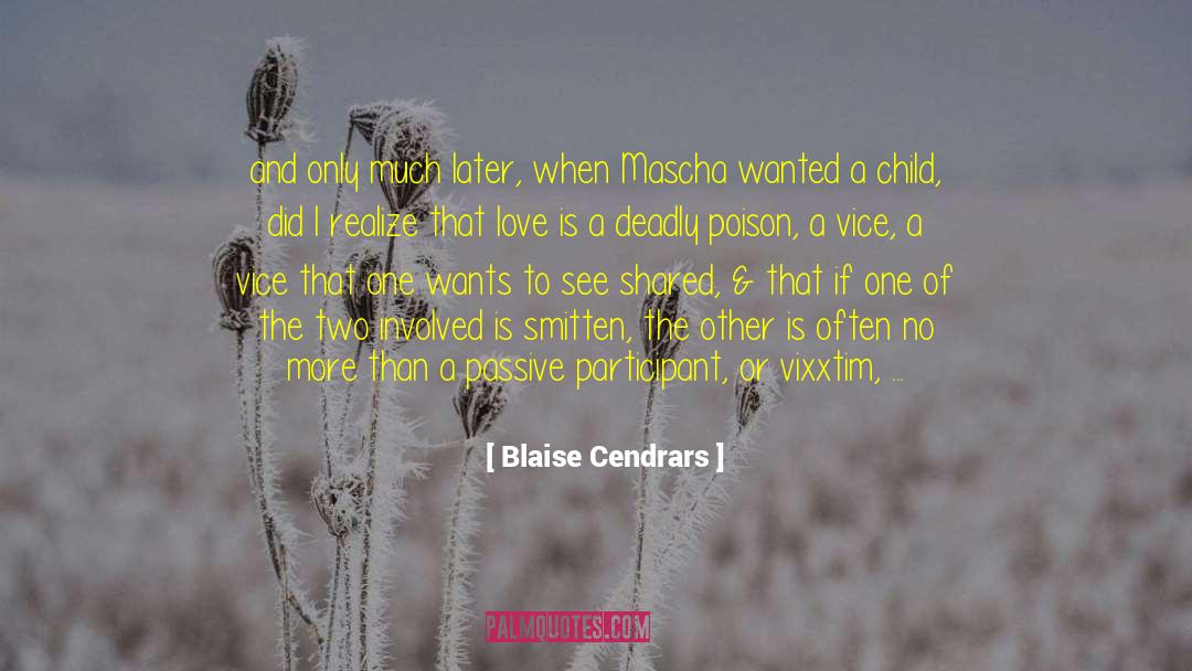 Masochistic quotes by Blaise Cendrars