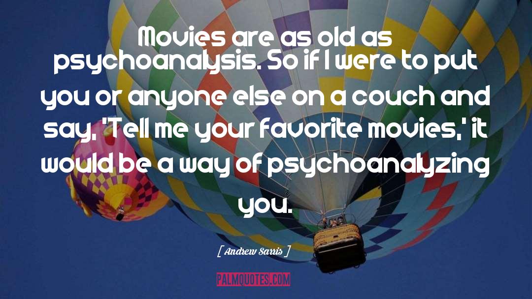 Masochistically Movies quotes by Andrew Sarris