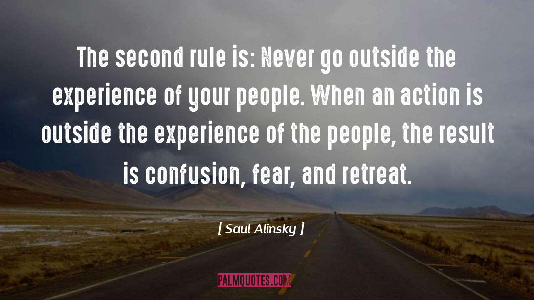 Mass Confusion quotes by Saul Alinsky