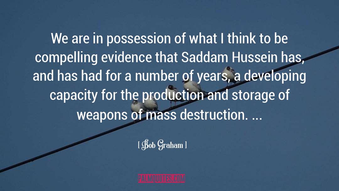 Mass Destruction quotes by Bob Graham