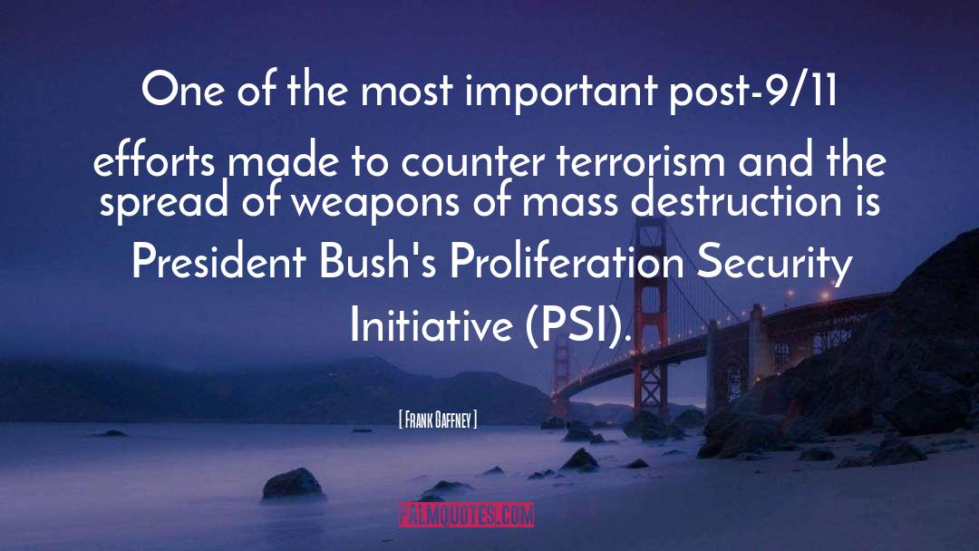 Mass Destruction quotes by Frank Gaffney