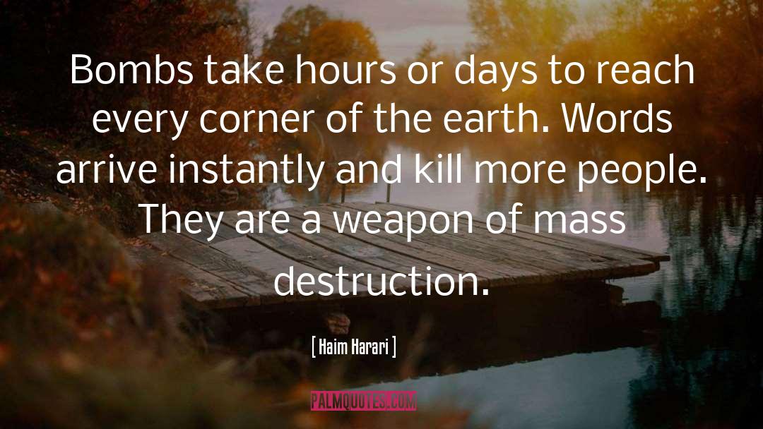 Mass Destruction quotes by Haim Harari