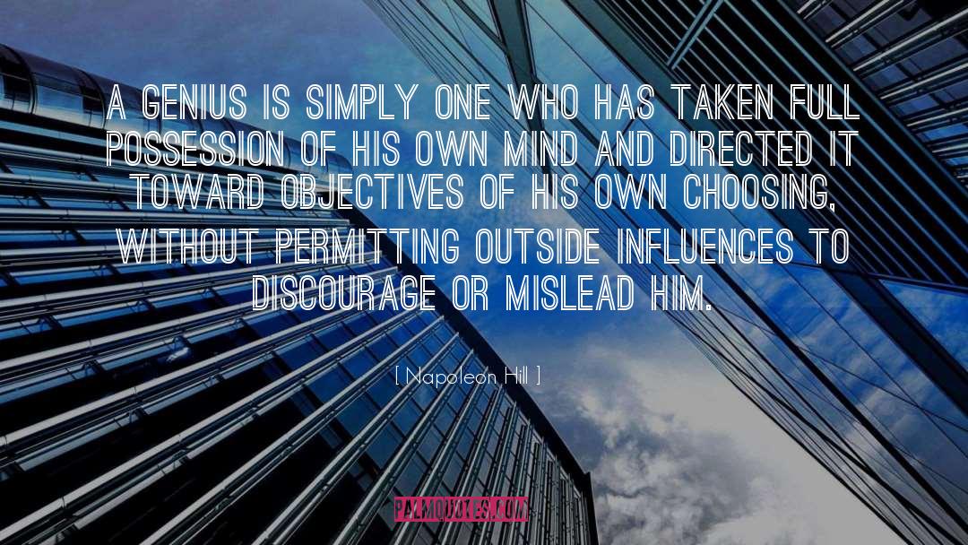 Mass Influence quotes by Napoleon Hill