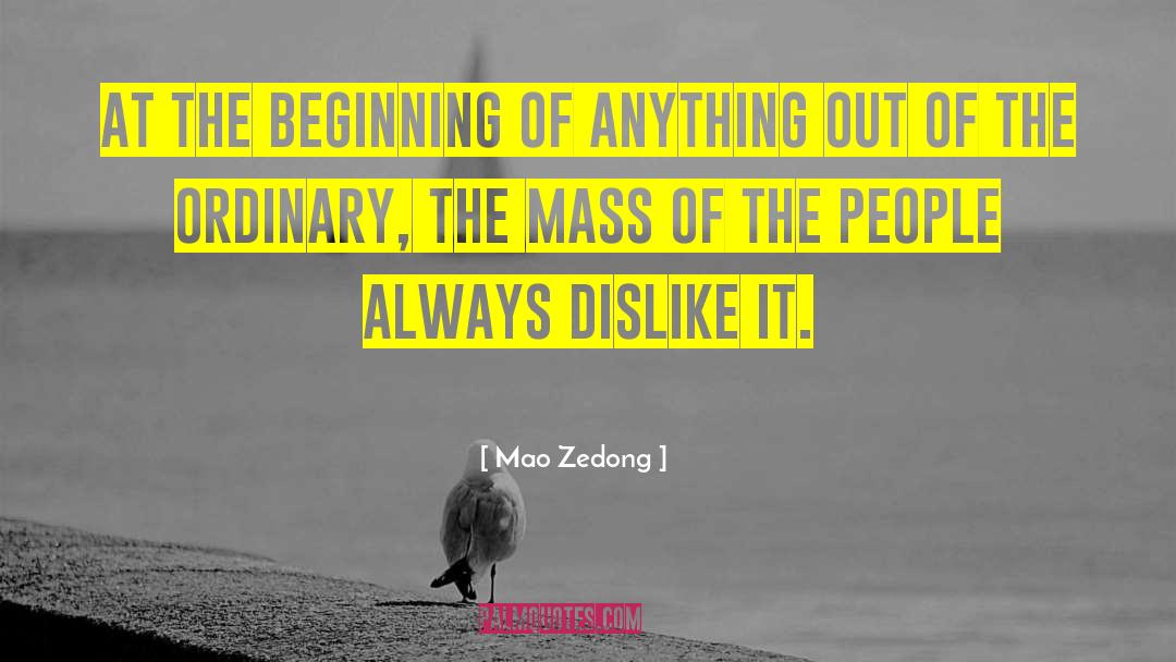 Mass Movements quotes by Mao Zedong