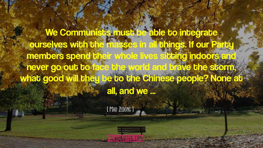 Mass Movements quotes by Mao Zedong