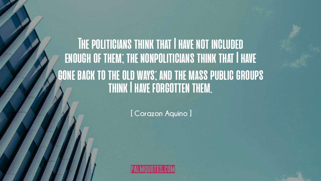 Mass Organizations quotes by Corazon Aquino
