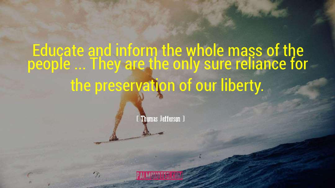 Mass Organizations quotes by Thomas Jefferson