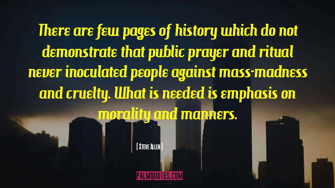 Mass Shooting quotes by Steve Allen