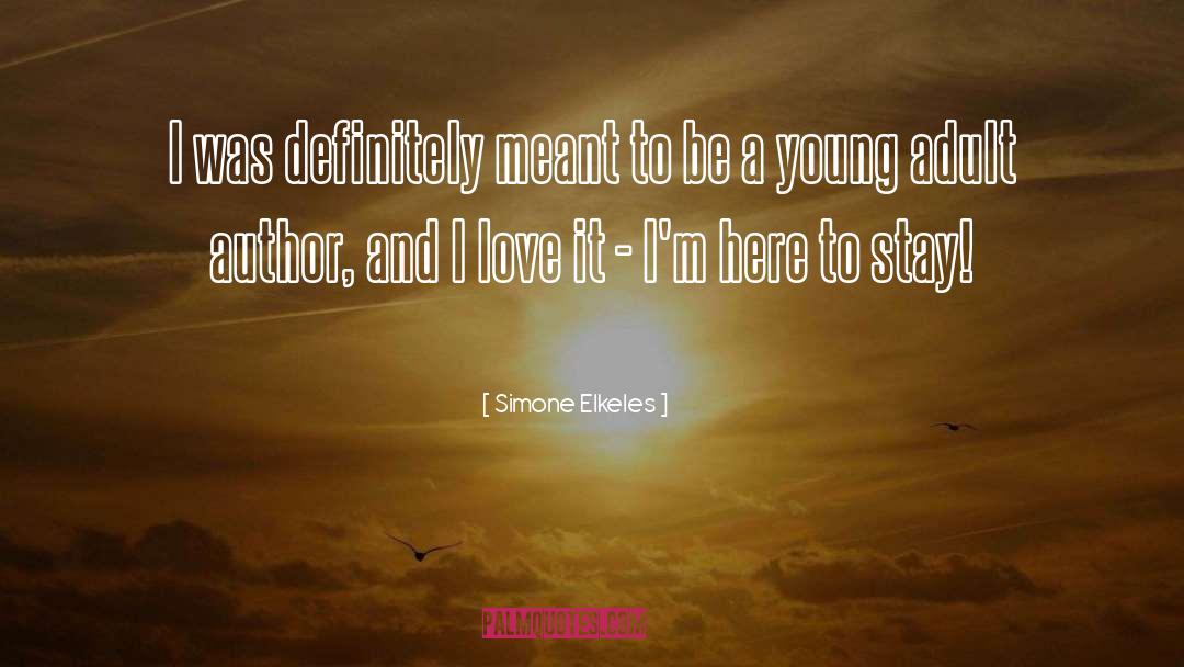 Massachusetts Author quotes by Simone Elkeles