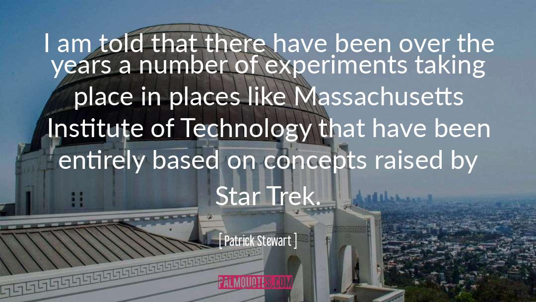 Massachusetts quotes by Patrick Stewart