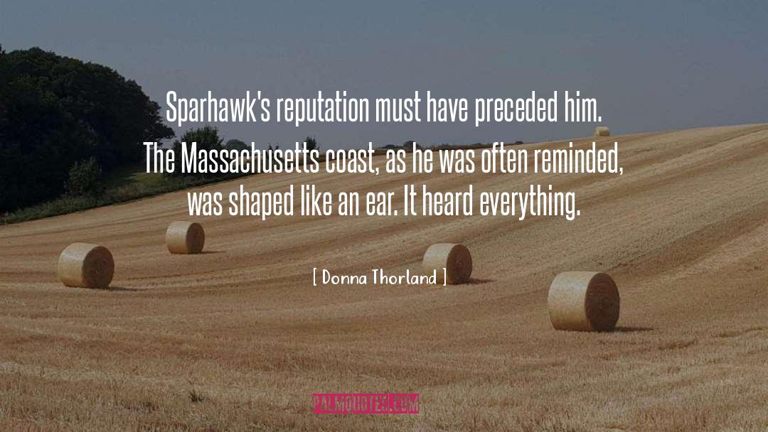 Massachusetts quotes by Donna Thorland