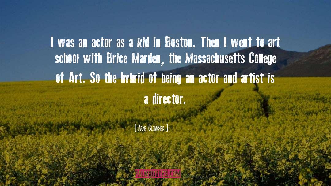 Massachusetts quotes by Arne Glimcher