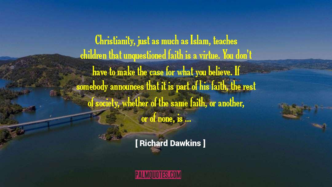 Massacres quotes by Richard Dawkins