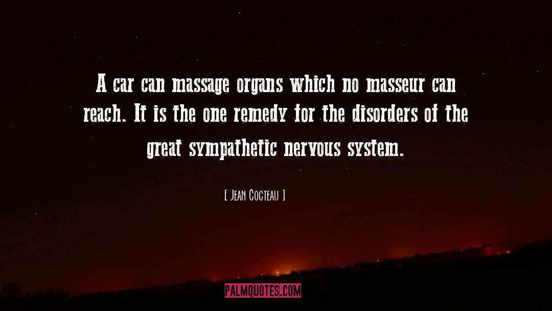 Massage quotes by Jean Cocteau