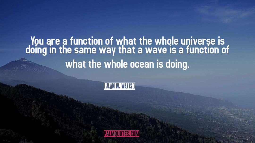 Massieu Function quotes by Alan W. Watts