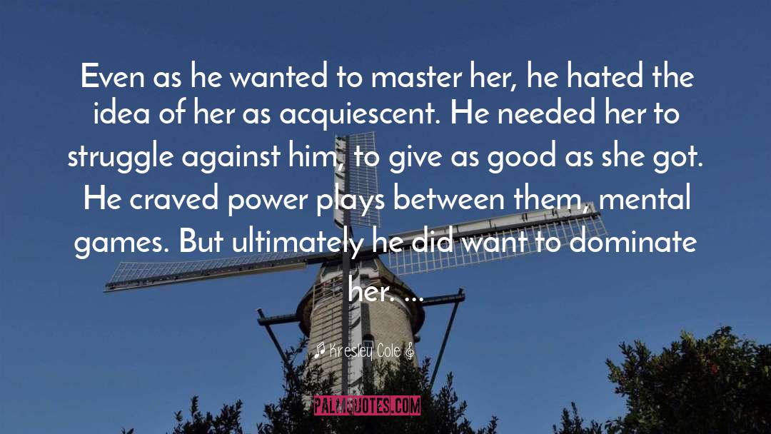 Master Ceremony quotes by Kresley Cole