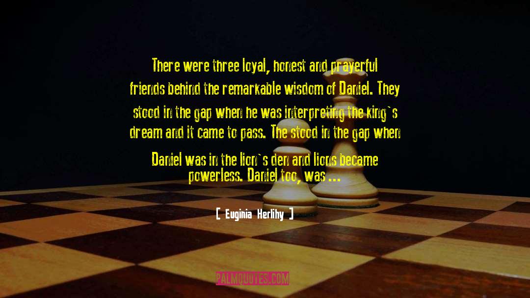 Master Of Disguise quotes by Euginia Herlihy